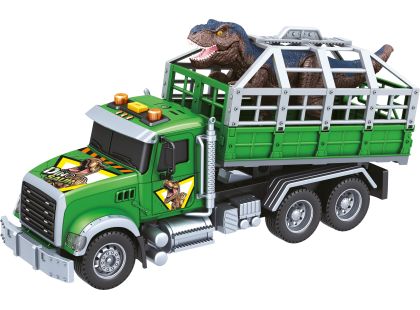 Sparkys CITY SERVICE CAR - 1:14 - Nákladní auto na přepravu dinosaurů (se zvukem, světly a dalšími funkcemi)
