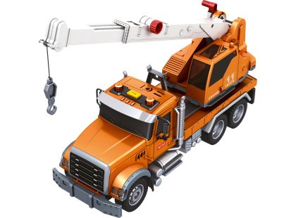 Sparkys CITY SERVICE CAR - 1:14 - Nákladní auto s jeřábem (se zvukem, světly a dalšími funkcemi)