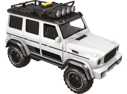 Sparkys CITY SERVICE CAR - 1:14 - Terénní vozidlo s přívěsem a koněm (se zvukem a světly)