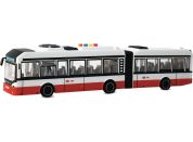 Sparkys CITY SERVICE CAR - 1:16 Kloubový autobus - červený na setrvačník se zvuky