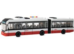 Sparkys CITY SERVICE CAR - 1:16 Kloubový autobus - červený na setrvačník se zvuky