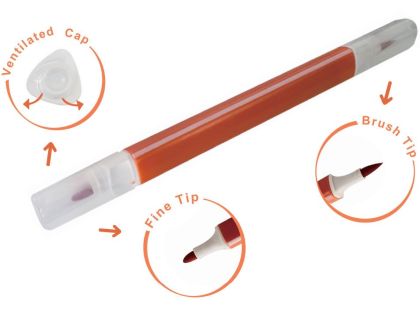 Sparkys CreaFun - FIXY DUO trojhranné 12 barev