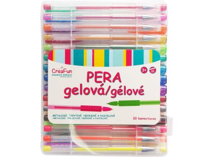 Sparkys CreaFun - Gelová pera 30 barev