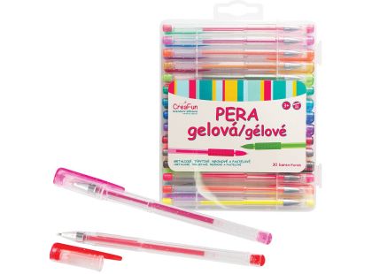 Sparkys CreaFun - Gelová pera 30 barev