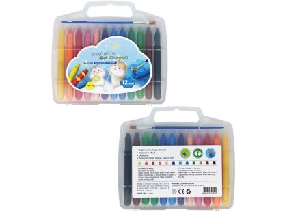 Sparkys CreaFun - Gelové omyvatelné pastelky 12 barev