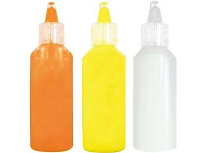 Sparkys CreaFun - Svítící akrylové barvy 7 barev