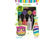 Sparkys CreaFun - Svítící akrylové barvy 7 barev