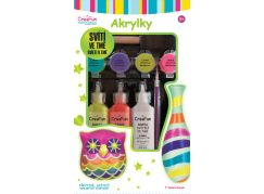 Sparkys CreaFun - Svítící akrylové barvy 7 barev