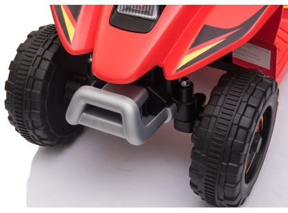 Sparkys Dětská elektrická čtyřkolka červená