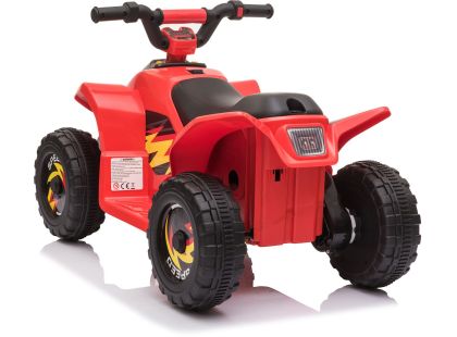 Sparkys Dětská elektrická čtyřkolka červená