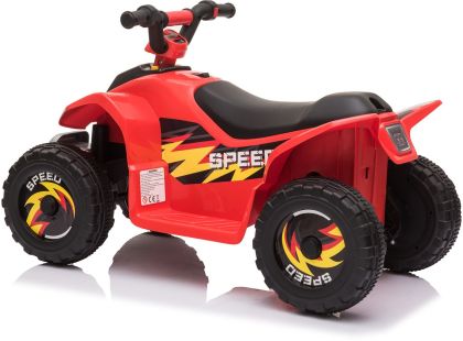 Sparkys Dětská elektrická čtyřkolka červená