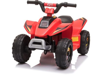 Sparkys Dětská elektrická čtyřkolka červená