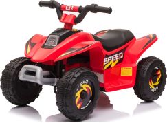 Sparkys Dětská elektrická čtyřkolka červená