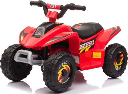 Sparkys Dětská elektrická čtyřkolka červená