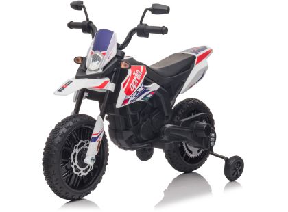 Sparkys Dětská elektrická motorka APRILIA RX-125 bílá