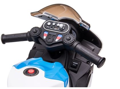 Sparkys Dětská elektrická tříkolka BMW HP4 bílá