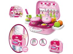 Sparkys Dětská kabelka 2 v 1 s kuchyňským setem