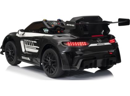 Sparkys Dětské elektrické auto Mercedes-Benz AMG oranžové + dálkový ovladač