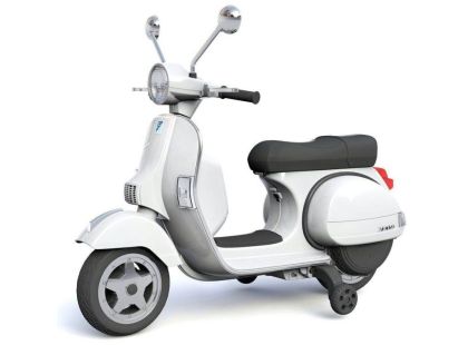 Sparkys Dětský elektrický skútr Vespa PX150 bílý