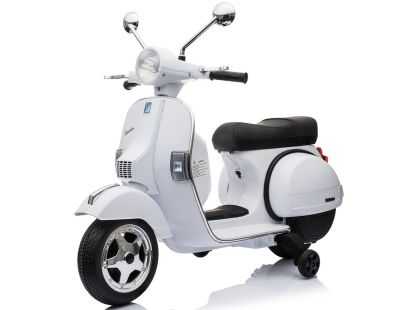 Sparkys Dětský elektrický skútr Vespa PX150 bílý