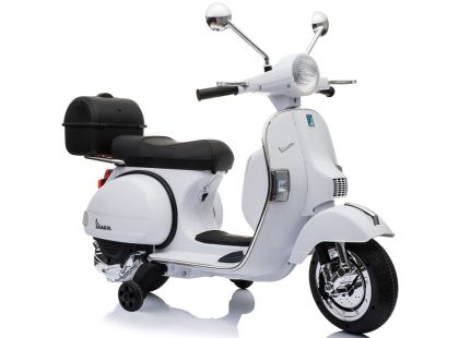 Sparkys Dětský elektrický skútr Vespa PX150 bílý