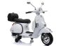 Sparkys Dětský elektrický skútr Vespa PX150 bílý 3