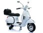 Sparkys Dětský elektrický skútr Vespa PX150 bílý 4