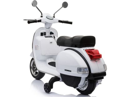 Sparkys Dětský elektrický skútr Vespa PX150 bílý