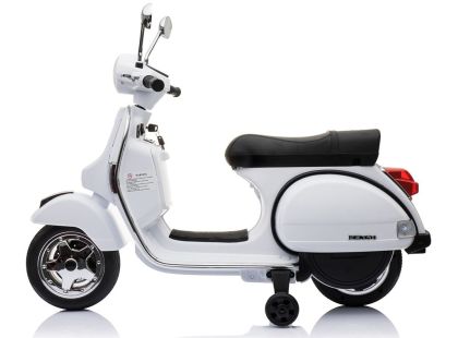 Sparkys Dětský elektrický skútr Vespa PX150 bílý