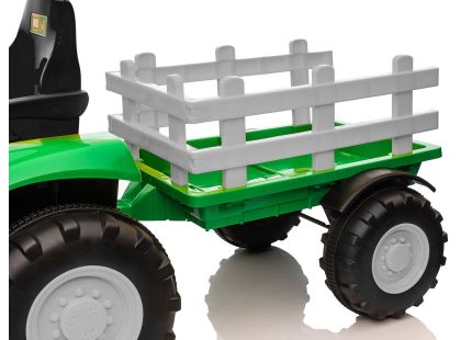 Sparkys Dětský elektrický traktor FASTRAC s vlečkou + dálkový ovladač