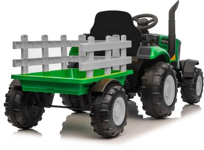 Sparkys Dětský elektrický traktor FASTRAC s vlečkou + dálkový ovladač