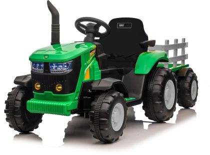 Sparkys Dětský elektrický traktor FASTRAC s vlečkou + dálkový ovladač
