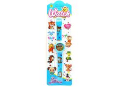 Sparkys Digitální hodinky zvířátka 20,5 cm sv. modré