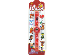 Sparkys Digitální hodinky zvířátka 20,5 cm červené