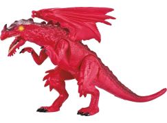 Sparkys Dinosaurus Červený drak 24 cm se světlem a zvukem
