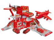 Sparkys Hasičský SET garáž s autem měnící barvu