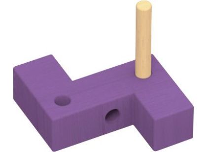 Sparkys Hlavolam - IQ Dřevěná kostka