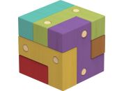 Sparkys Hlavolam - IQ Dřevěná kostka