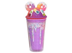 Sparkys Kelímek s víčkem a brčkem Donuts 480ml fialový