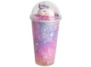 Sparkys Kelímek s víčkem a brčkem Jednorožec 480ml