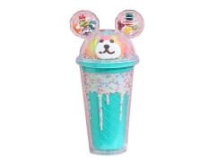 Sparkys Kelímek s víčkem a brčkem Medvídek 480ml modrý