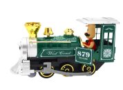 Sparkys Kovová Lokomotiva se zvukem a světlem zelená