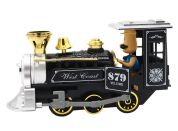 Sparkys Kovová Lokomotiva se zvukem a světlem zelená