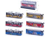 Sparkys Kovový model školního autobusu s otevíracími dveřmi 1:64 školní autobus žlutý