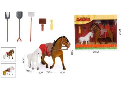 Sparkys Kůň a poník s příslušenstvím 7ks
