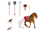 Sparkys Kůň a poník s příslušenstvím 7ks