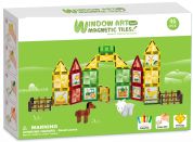 Sparkys Magnetická stavebnice - Farma s malováním 46 ks