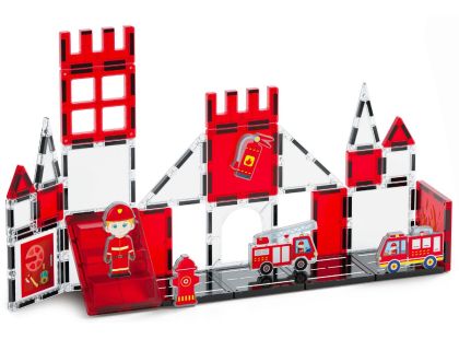 Sparkys Magnetická stavebnice - Hasiči 32 ks