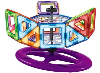 Sparkys Magnetická stavebnice Magnetic Sheet 92 dílků