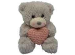 Sparkys Medvídek se srdíčkem šedý